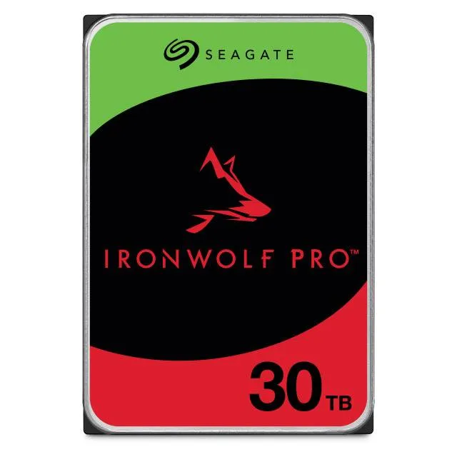 Disco Rígido 3.5 Seagate IronWolf Pro 30TB 7200RPM 512MB Cache 275MB/s SATA 6Gb/s