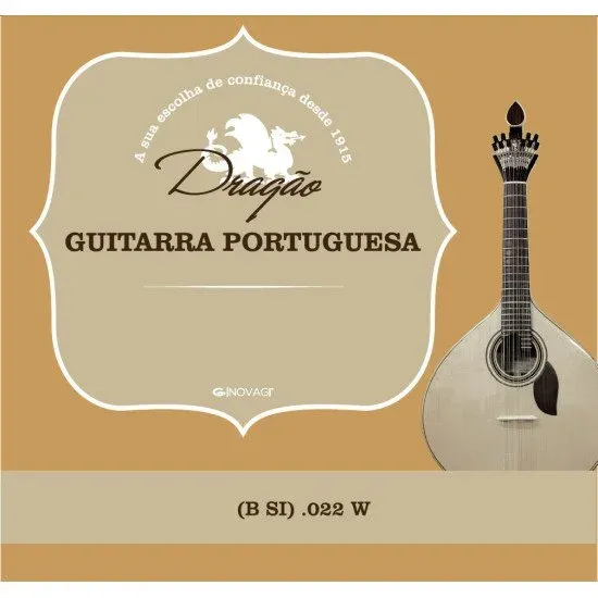 Dragão CORDA GUITARRA PORTUGUESA .022W (B)